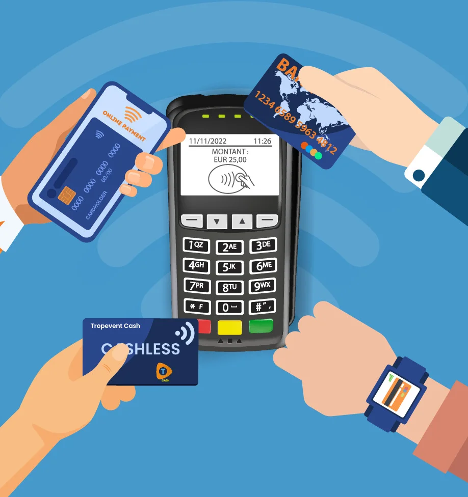 Tropevent Cash Cashless